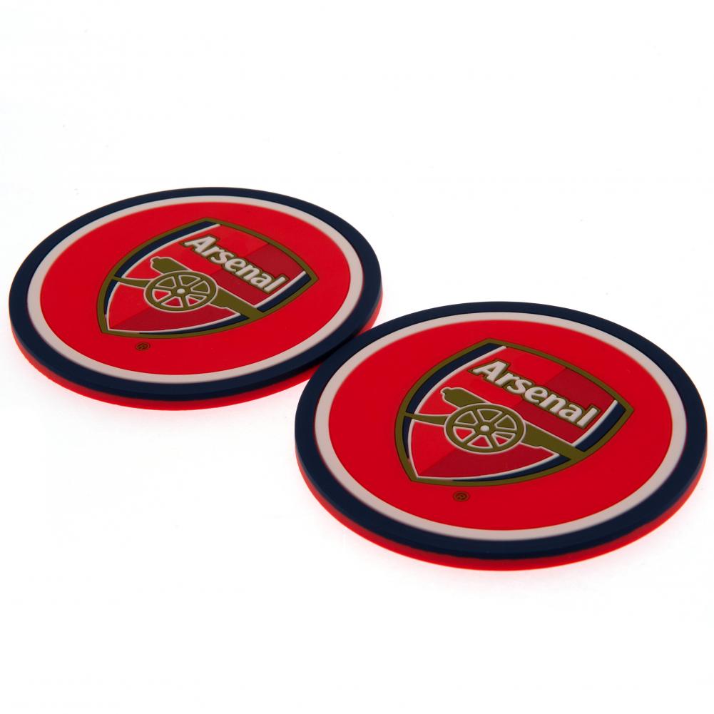 Official Arsenal FC 2pk Coaster Set