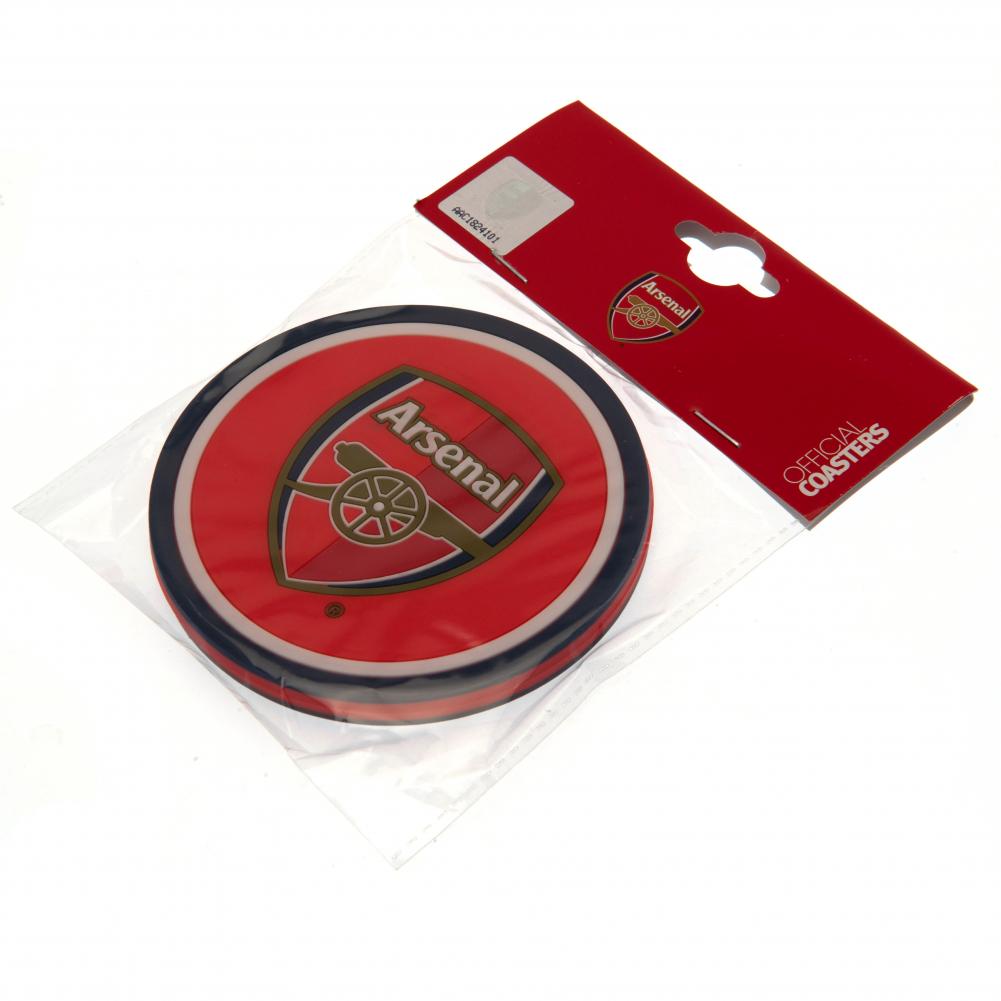 Official Arsenal FC 2pk Coaster Set