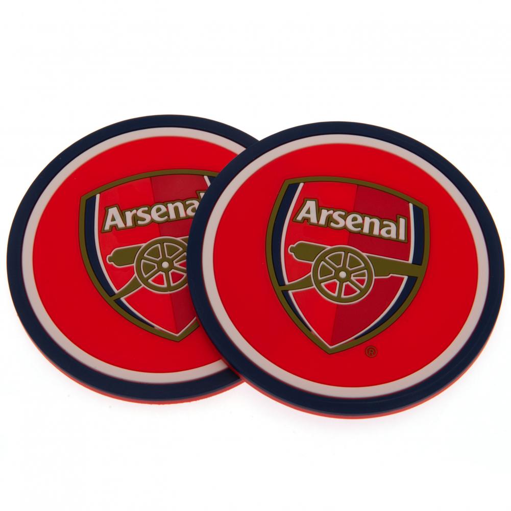 Official Arsenal FC 2pk Coaster Set