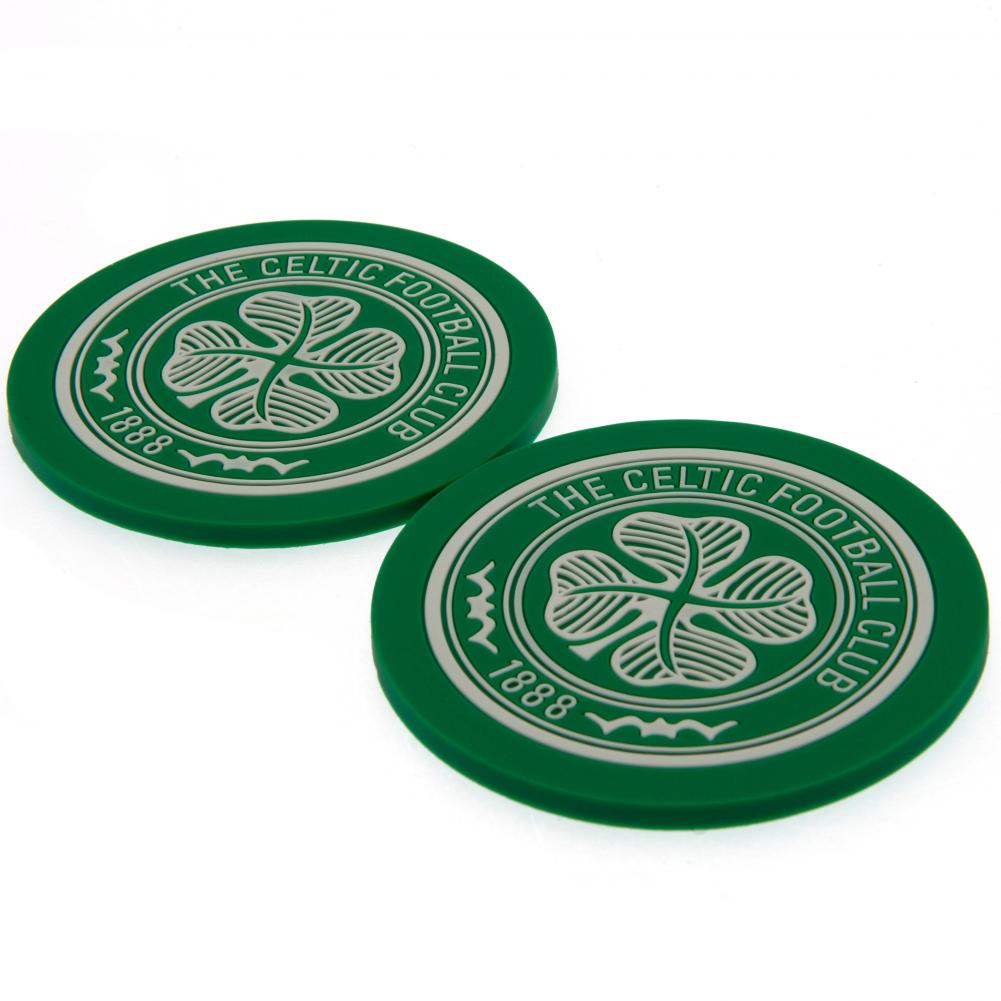 Official Celtic FC 2pk Coaster Set