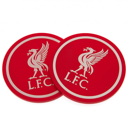 Official Liverpool FC 2pk Coaster Set