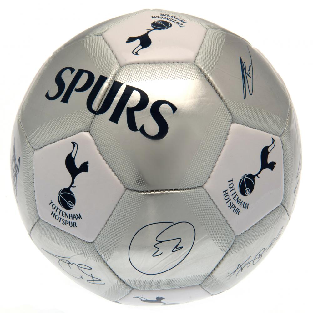 Official Tottenham Hotspur FC Sig Silver Football