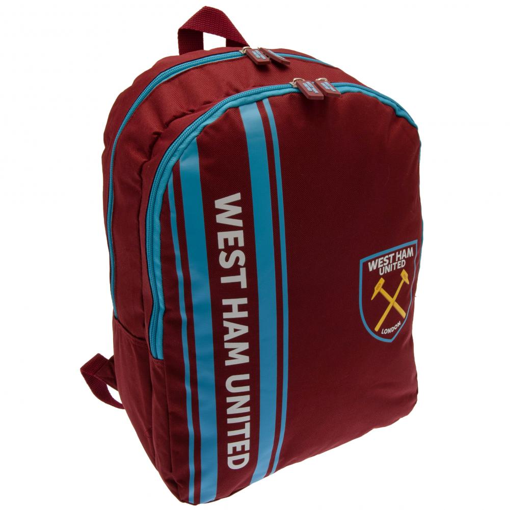 Official West Ham United FC Stripe Backpack