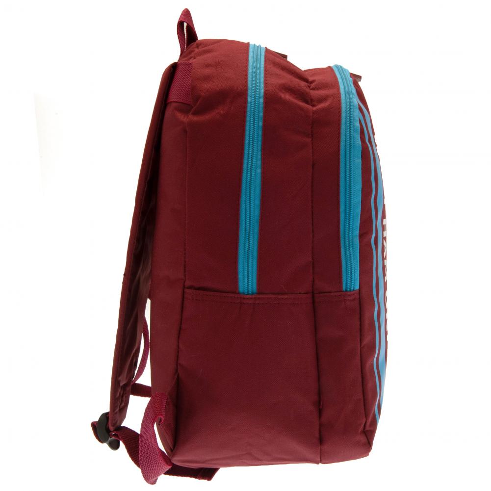 Official West Ham United FC Stripe Backpack