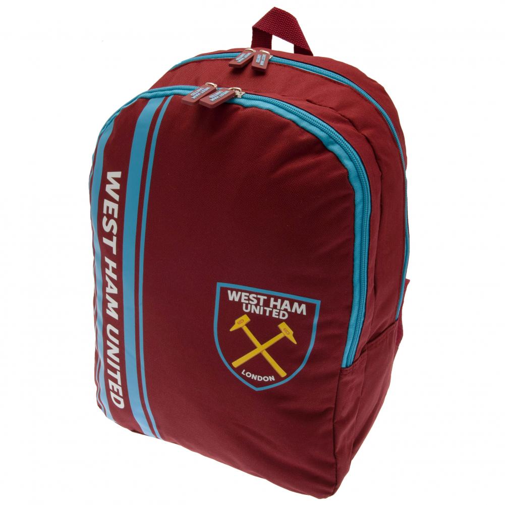 Official West Ham United FC Stripe Backpack