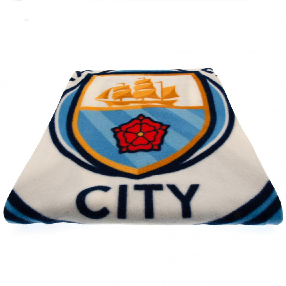 Official Manchester City FC Pulse Fleece Blanket