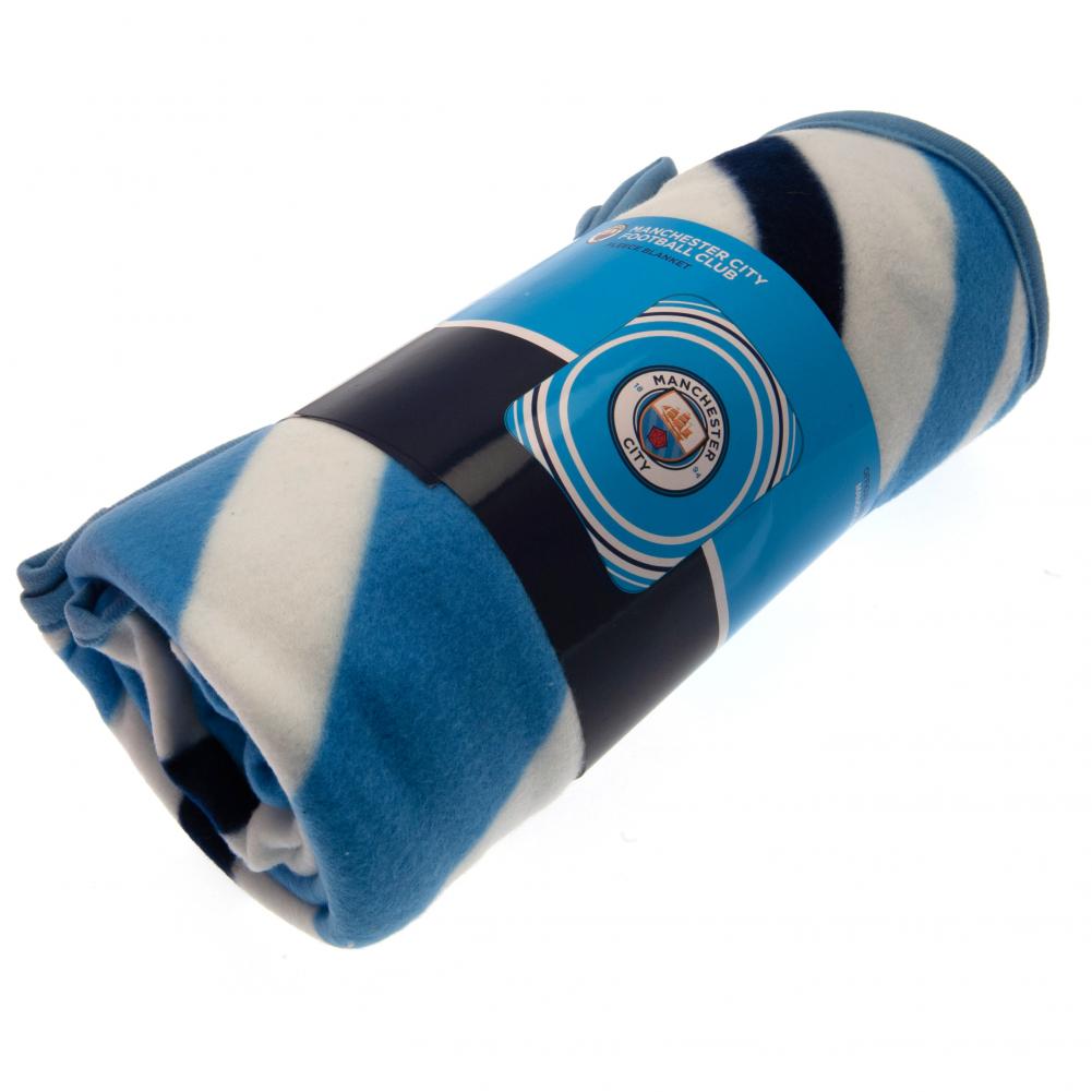 Official Manchester City FC Pulse Fleece Blanket