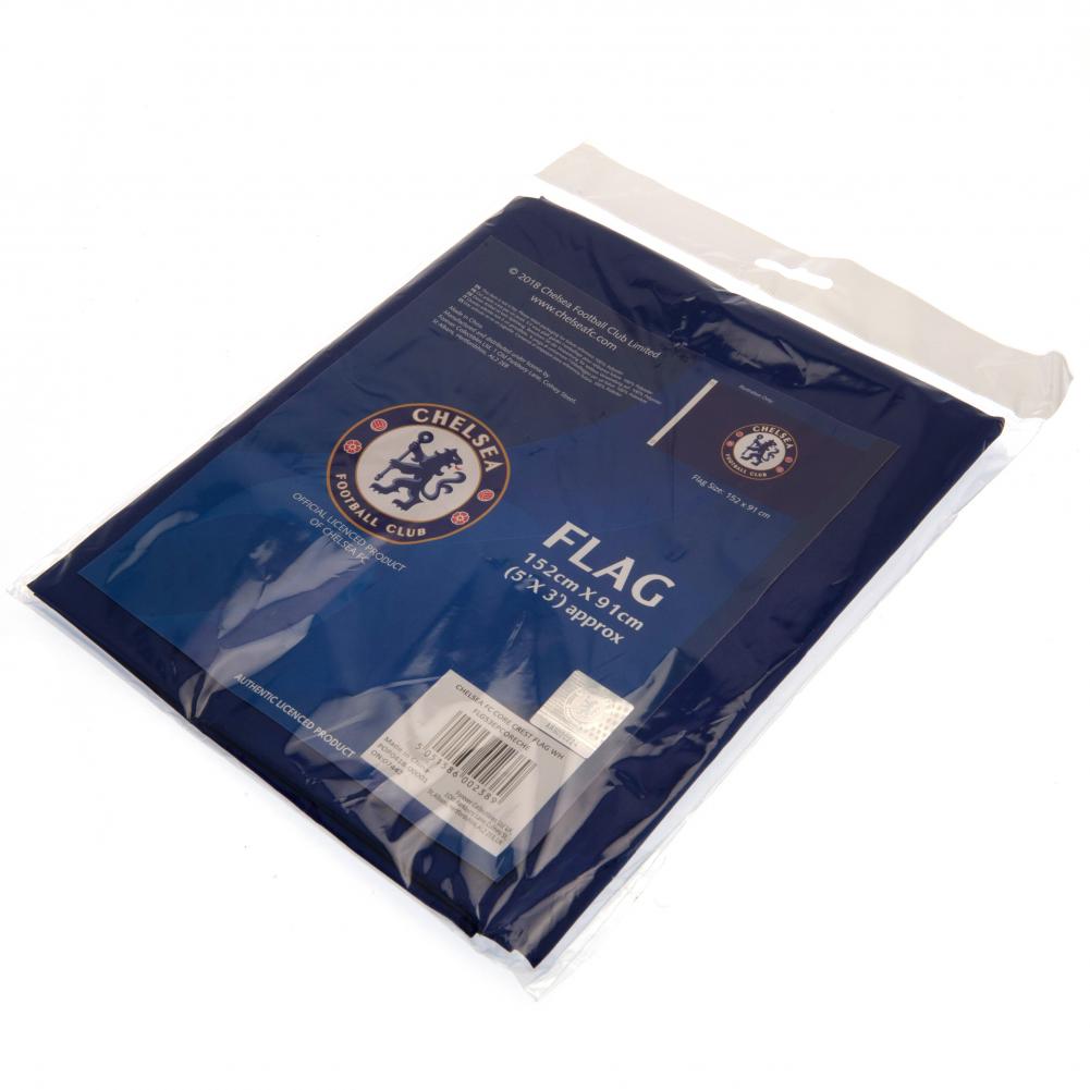 Official Chelsea FC Core Crest Flag