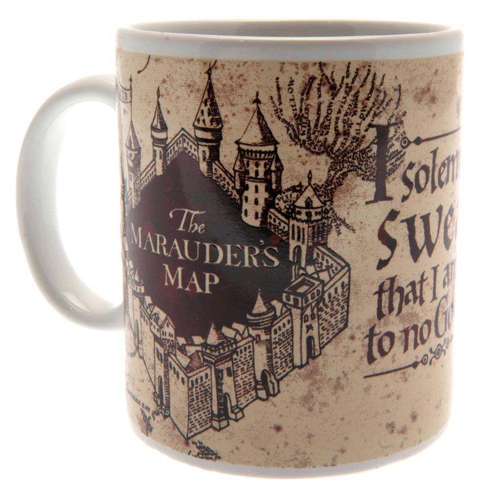 Official Harry Potter Mug & Coaster Set Marauders Map