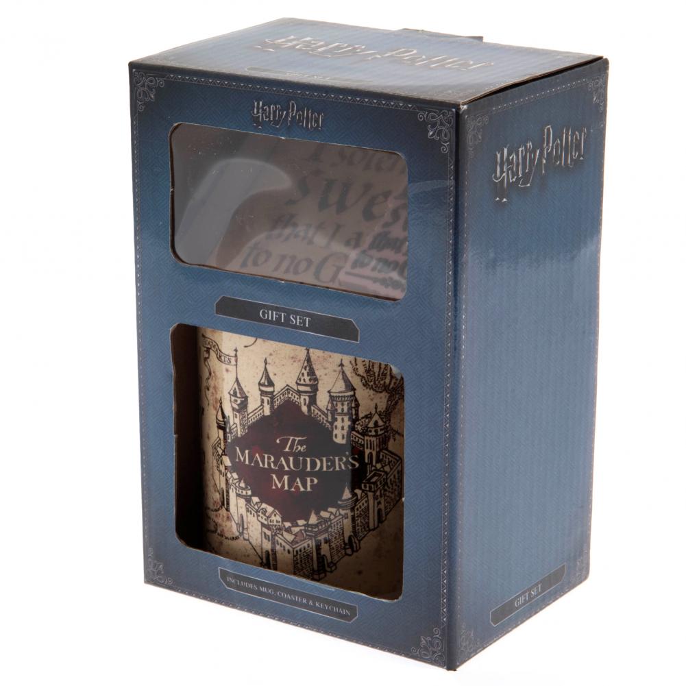 Official Harry Potter Mug & Coaster Set Marauders Map