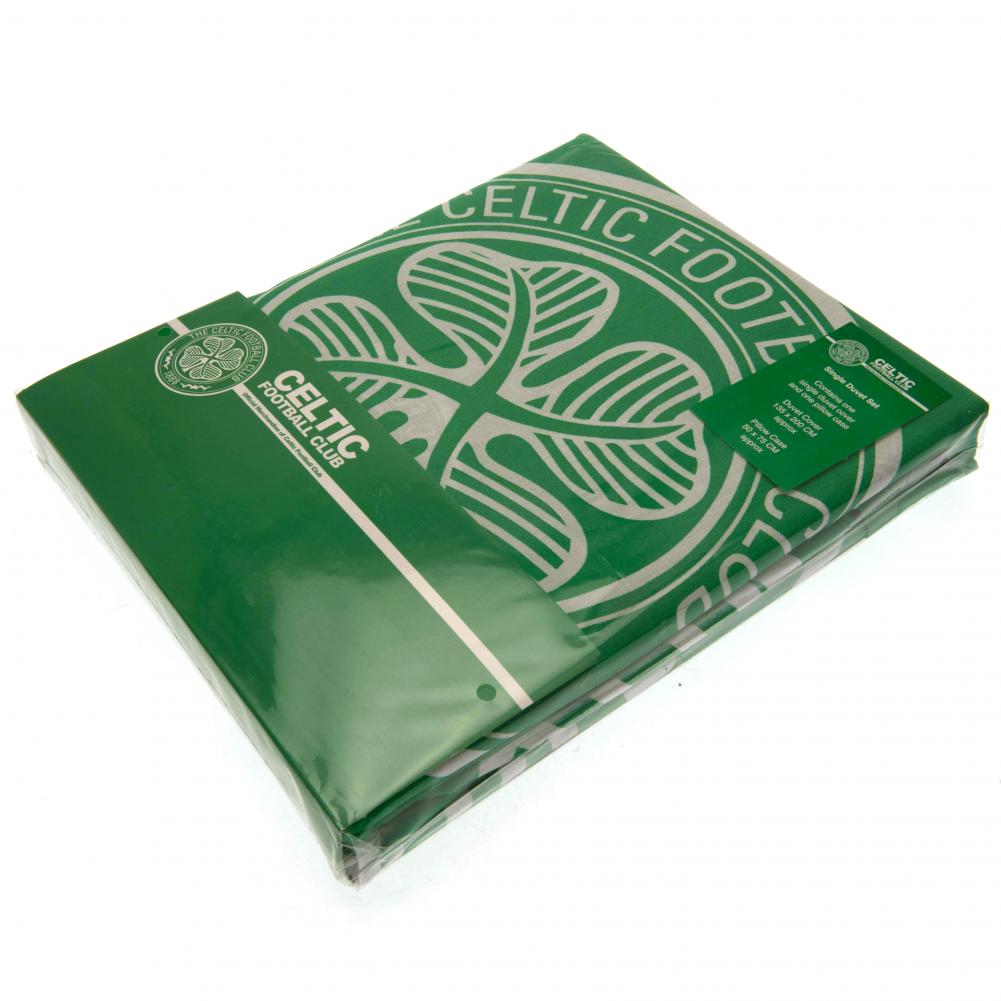 Official Celtic FC Pulse Single Duvet Set