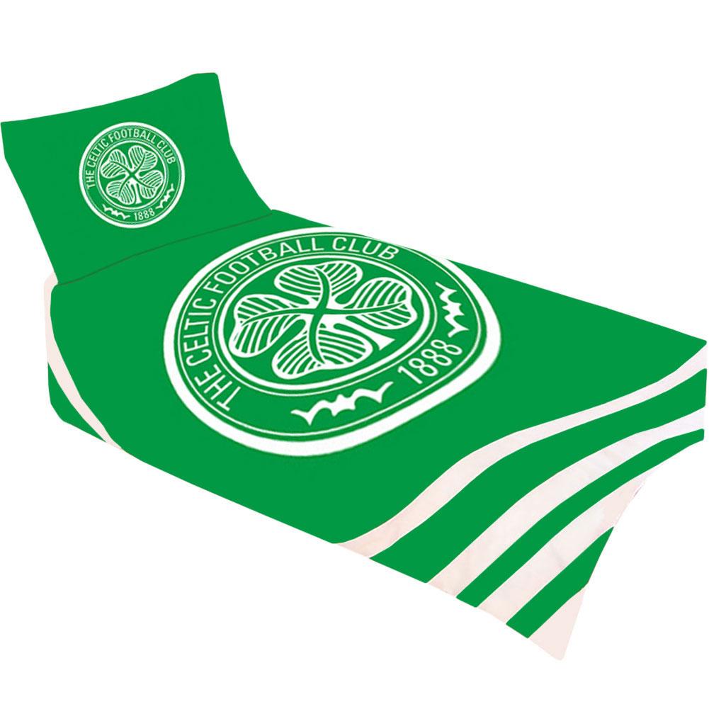 Official Celtic FC Pulse Single Duvet Set