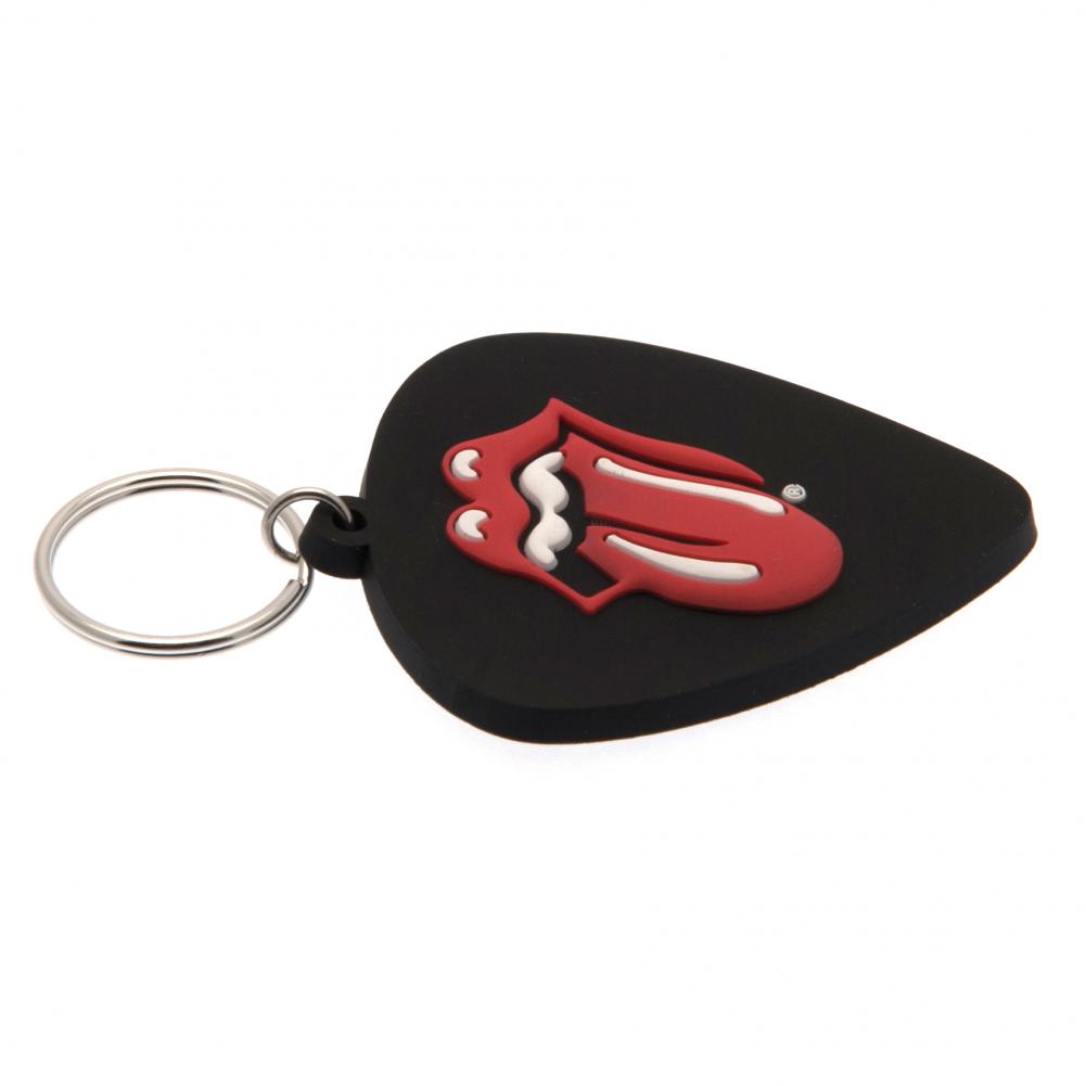 Official The Rolling Stones PVC Keyring Plec