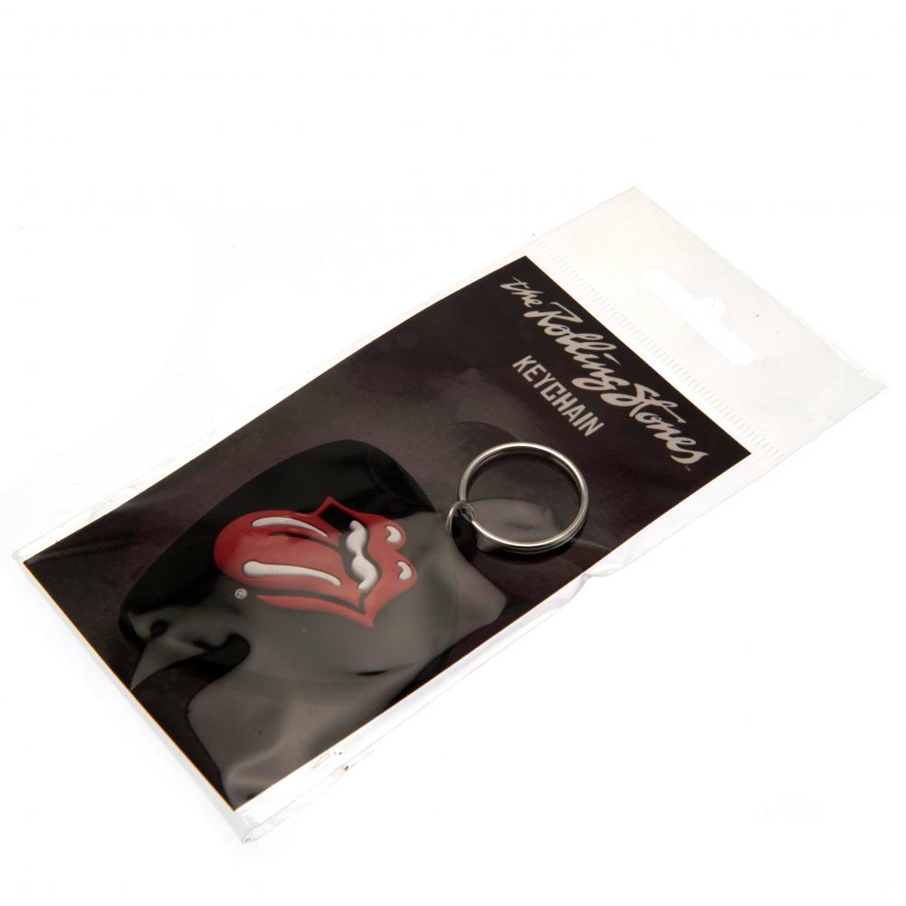 Official The Rolling Stones PVC Keyring Plec