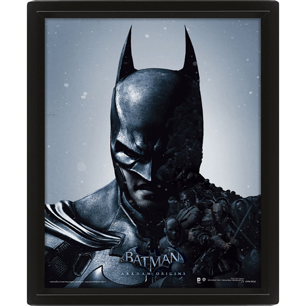 Official Batman Framed 3D Picture