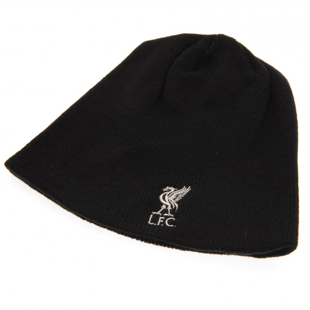 Official Liverpool FC Black Beanie