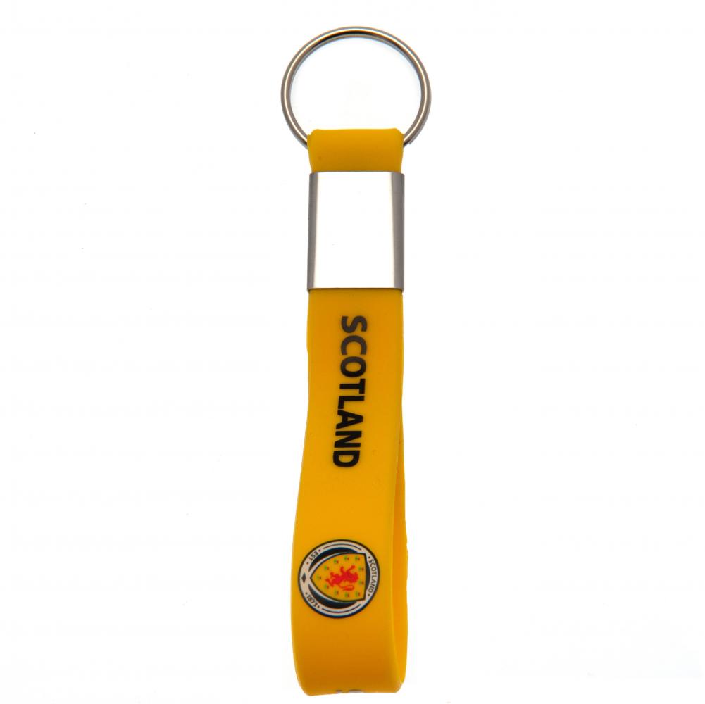 Official Scottish FA Silicone Keyring