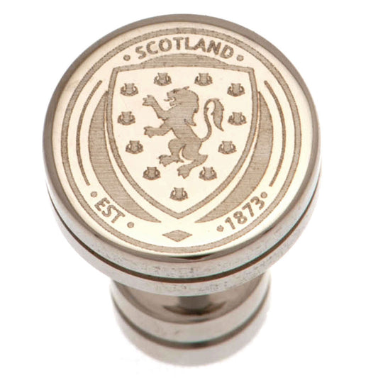 Official Scottish FA Stainless Steel Stud Earring