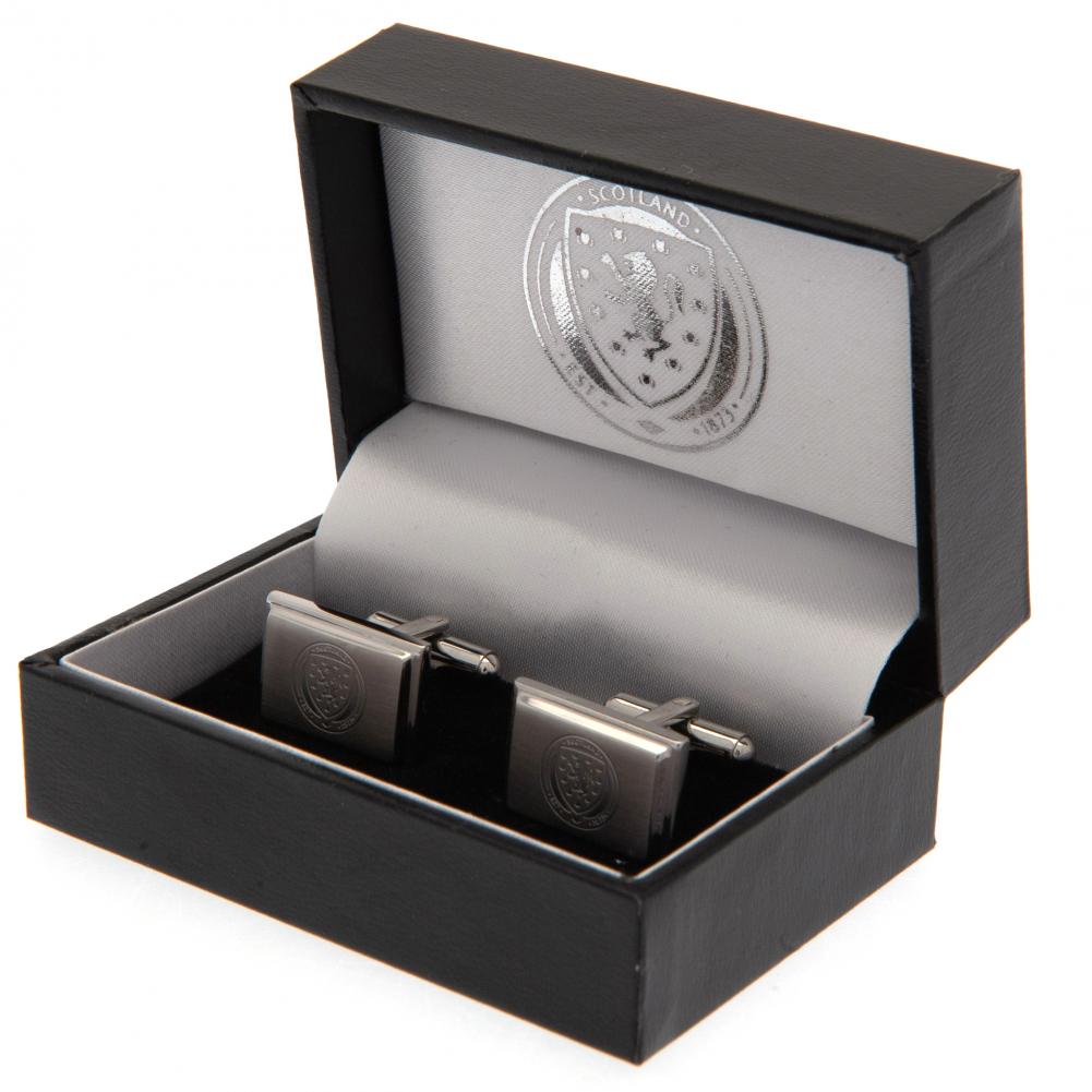 Official Scottish FA Stainless Steel Cufflinks