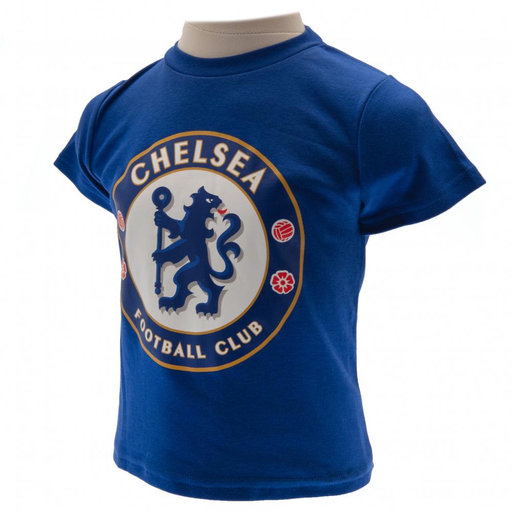 Official Chelsea FC T Shirt & Short Set 6/9 mths