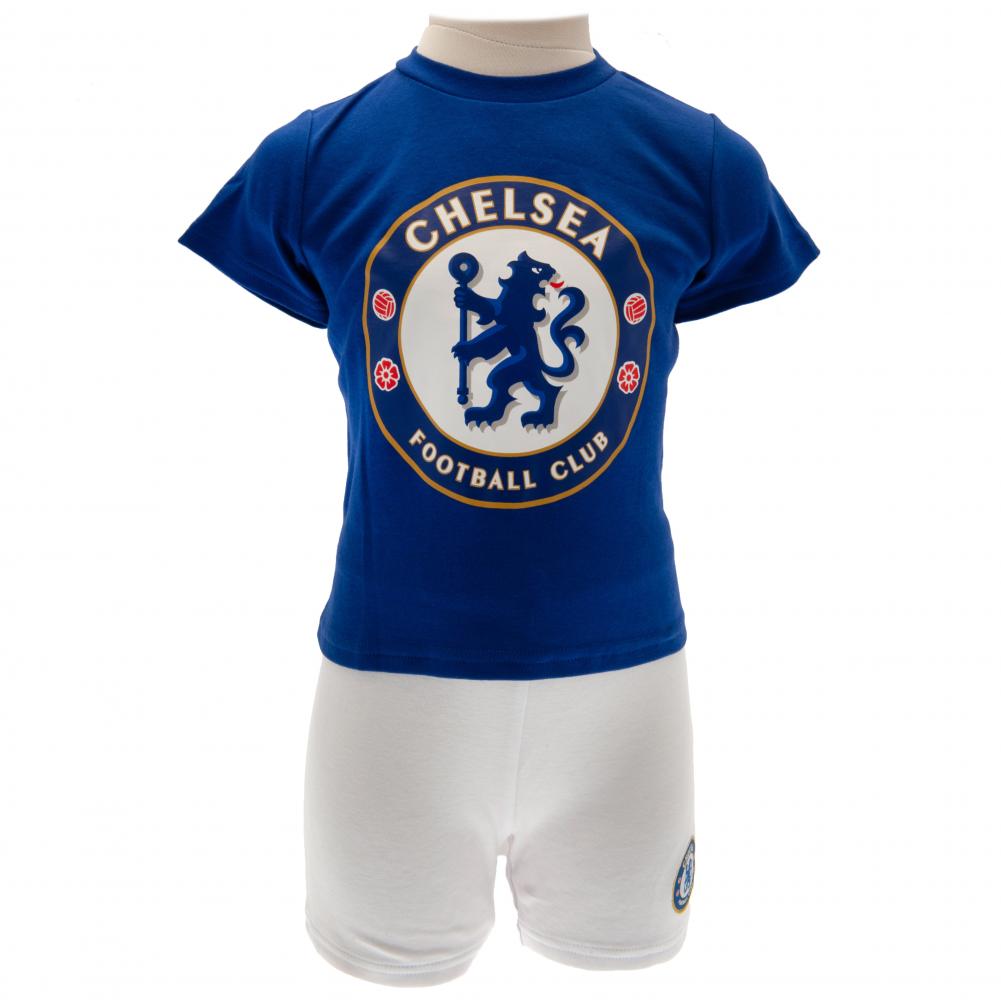 Official Chelsea FC T Shirt & Short Set 6/9 mths