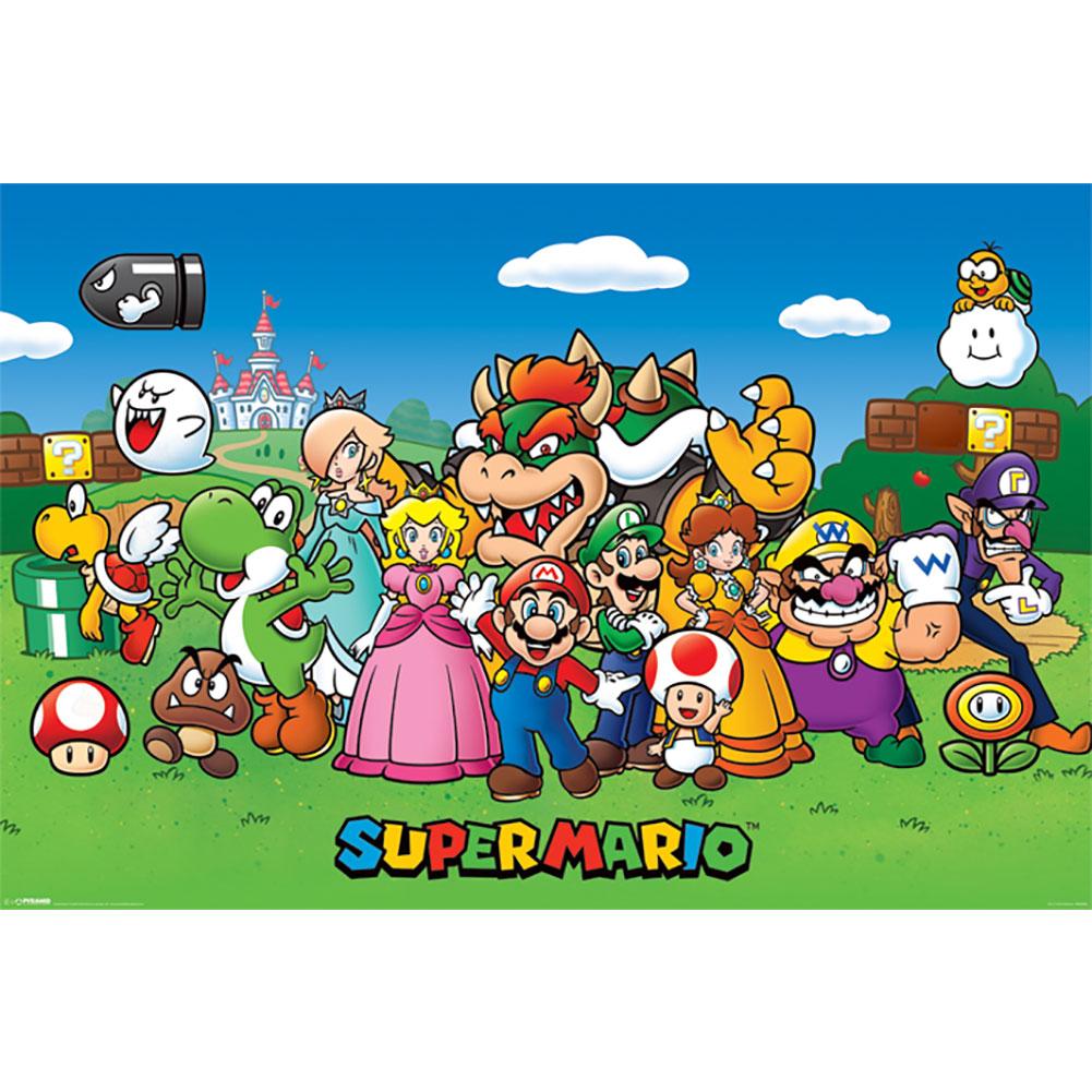 Official Super Mario Poster Characters 164