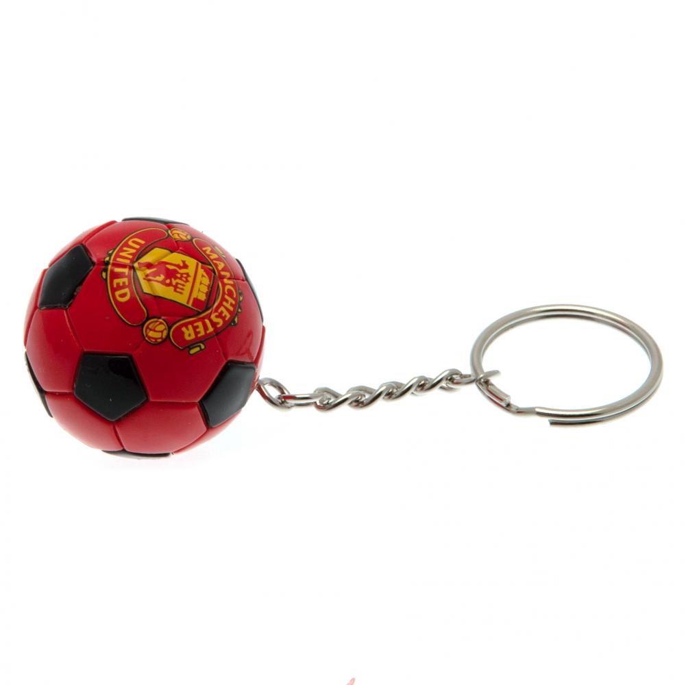 Official Manchester United FC Football Keyring