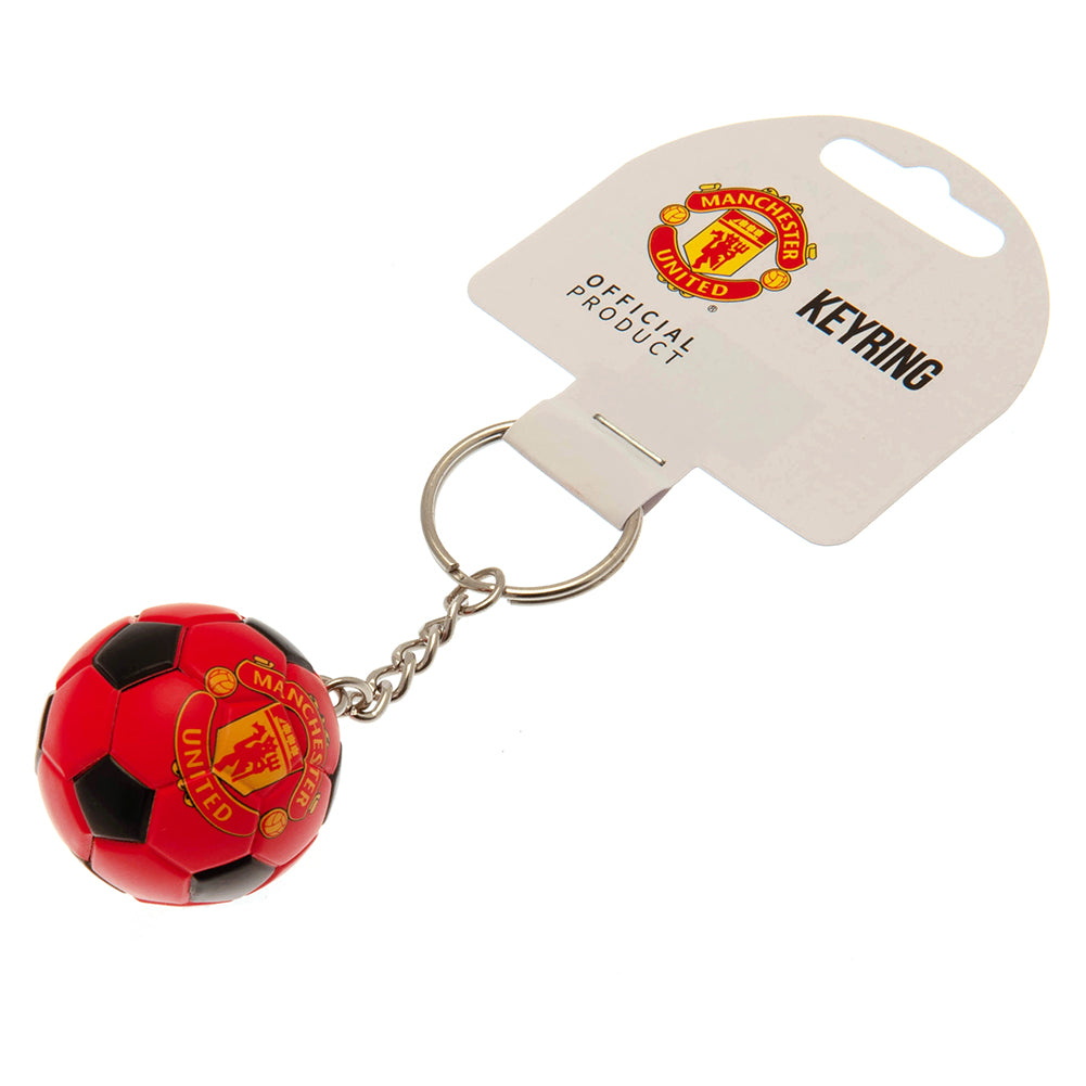 Official Manchester United FC Football Keyring