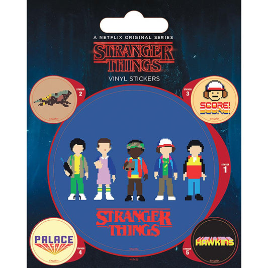 Official Stranger Things Stickers Arcade