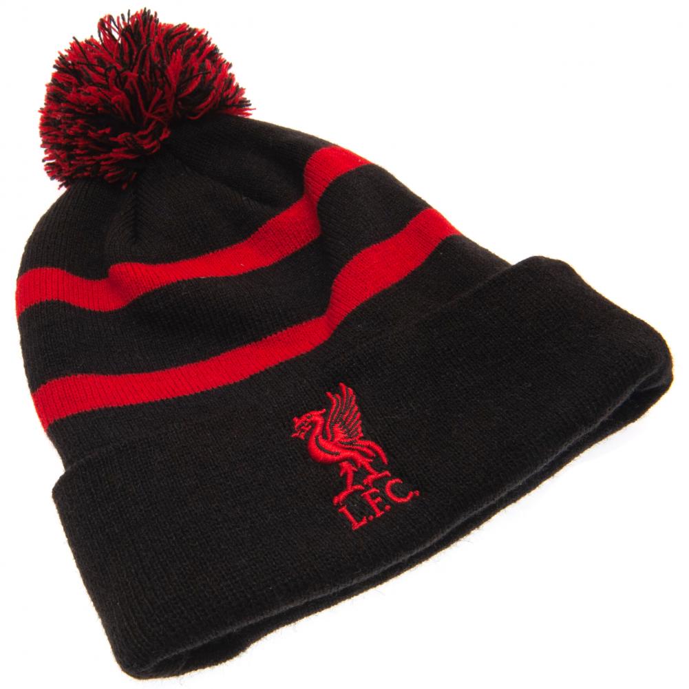 Official Liverpool FC Black Breakaway Ski Hat