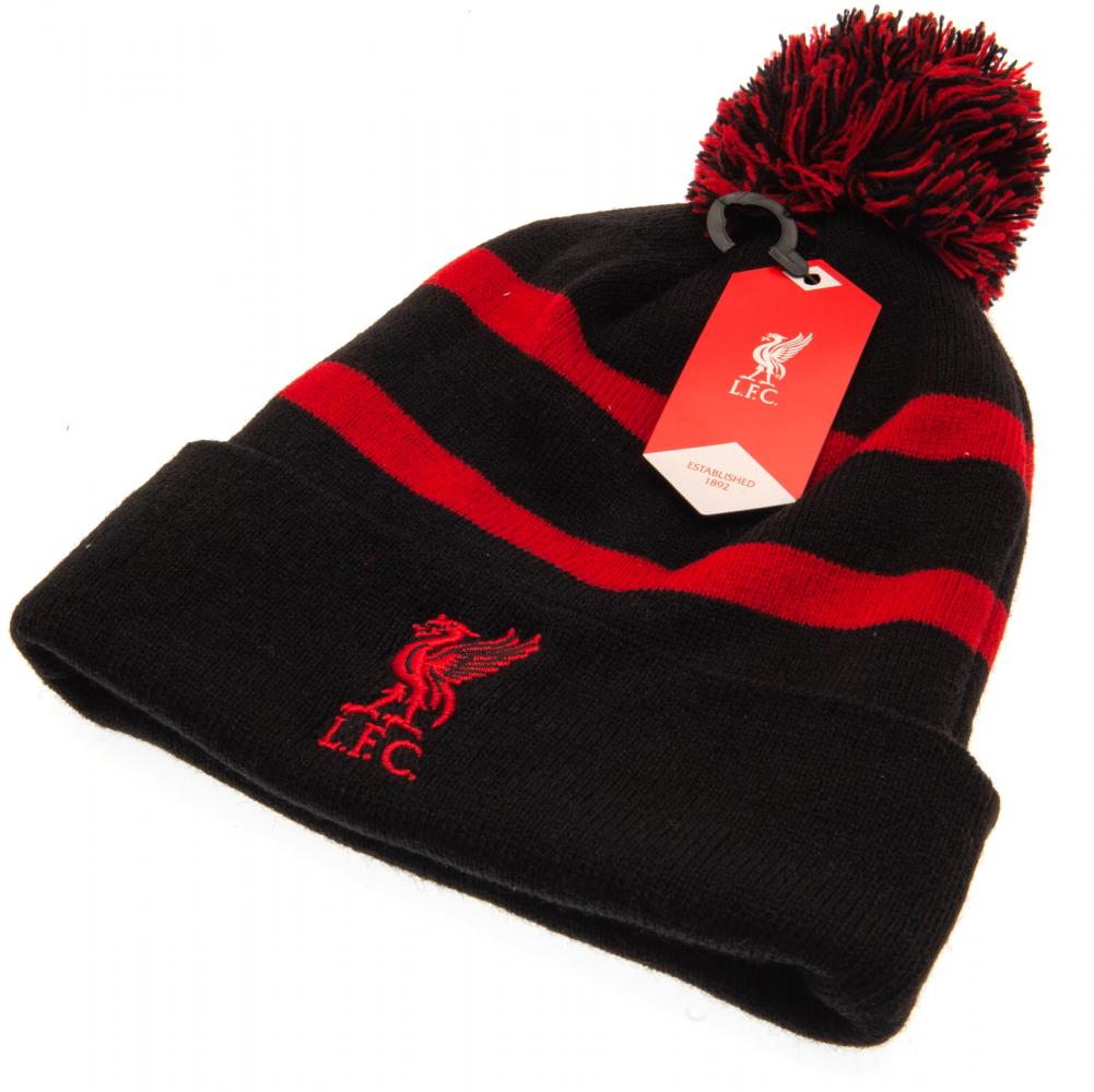 Official Liverpool FC Black Breakaway Ski Hat