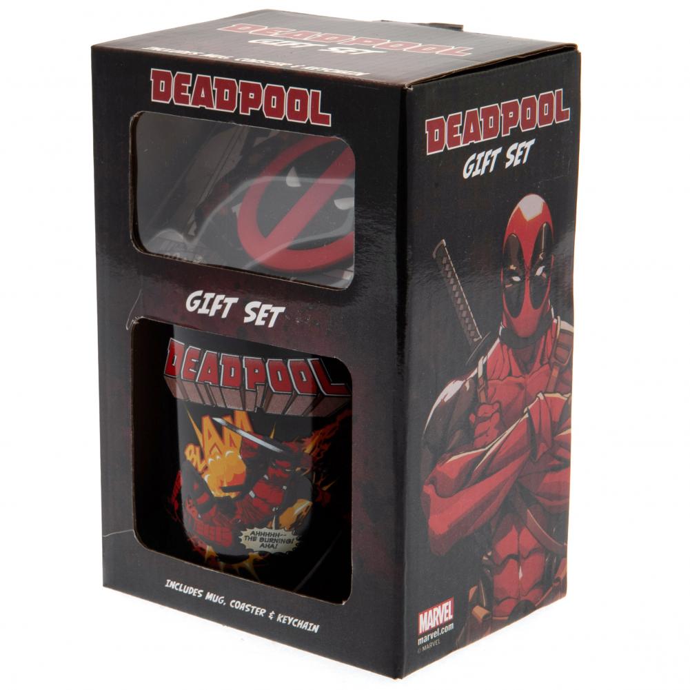 Official Deadpool Mug & Coaster Set