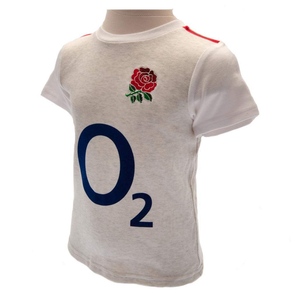 Official England RFU Shirt & Short Set 6/9 mths GR