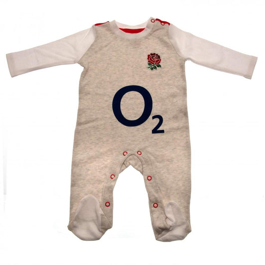 Official England RFU Sleepsuit 12/18 mths GR