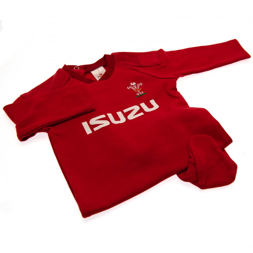 Official Wales RU Sleepsuit 6/9 mths PS