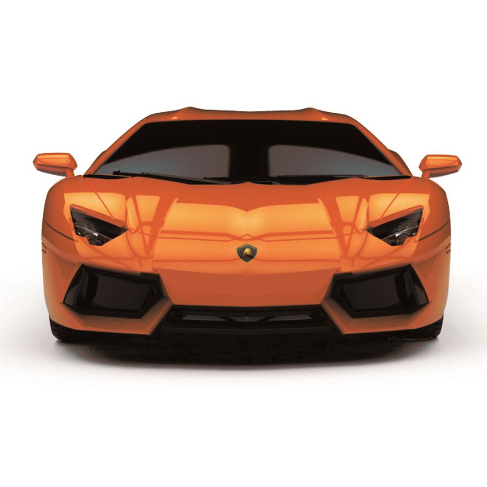 Official Lamborghini Aventador Radio Controlled Car 1:24 Scale Orange