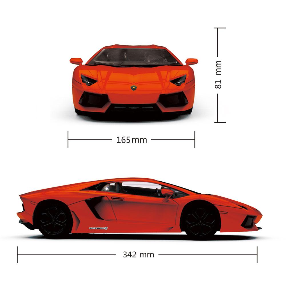 Official Lamborghini Aventador Radio Controlled Car 1:14 Scale