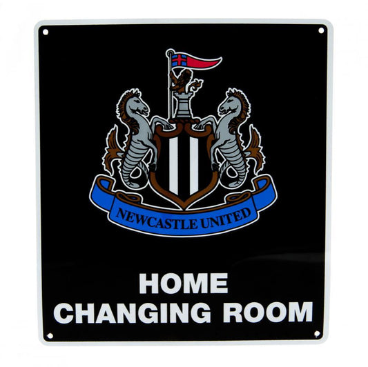 Official Newcastle United FC Home Changing Room Sign