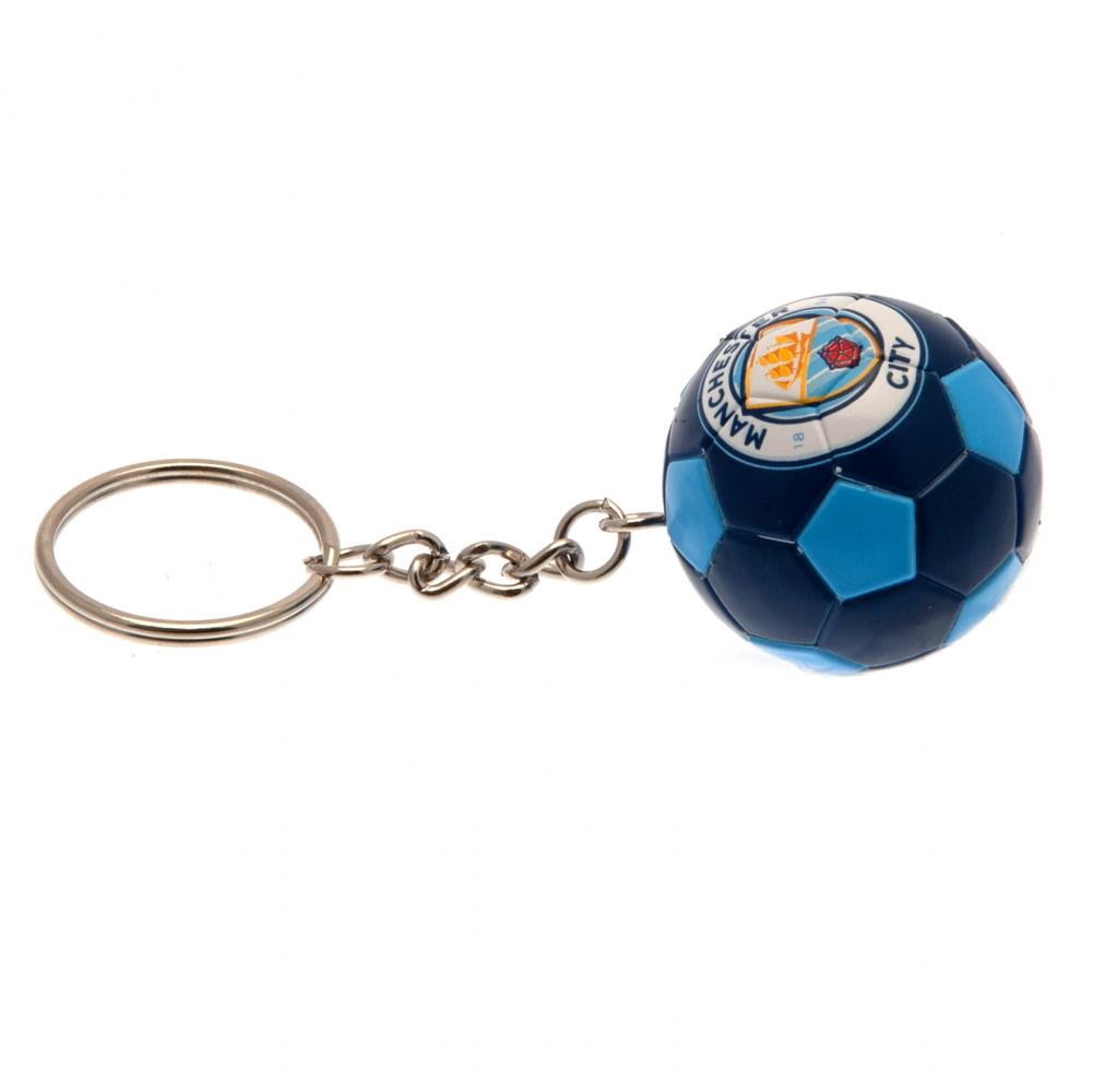 Official Manchester City FC Football Keyring