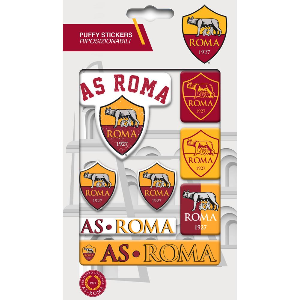 Official AS Roma Bubble Sticker Set