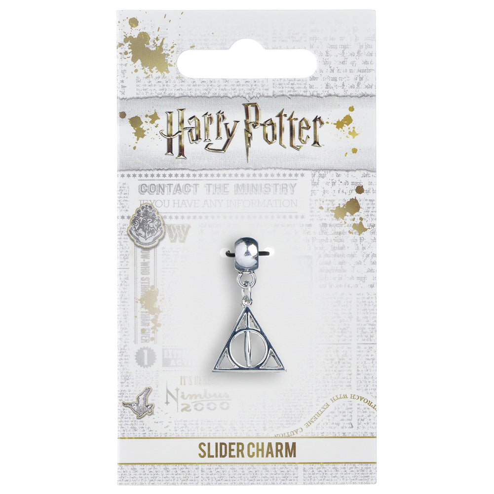 Official Harry Potter Silver Plated Charm Deathly Hallows