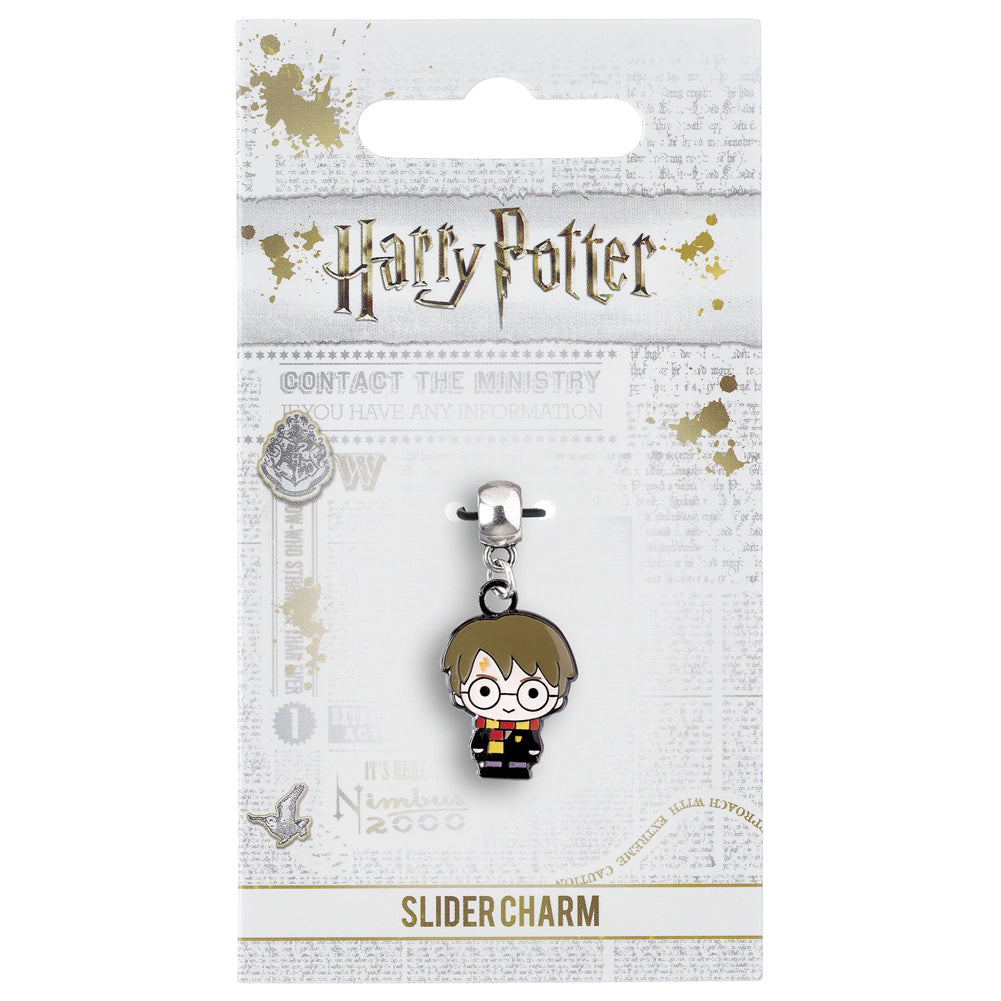 Official Harry Potter Silver Plated Charm Chibi Harry