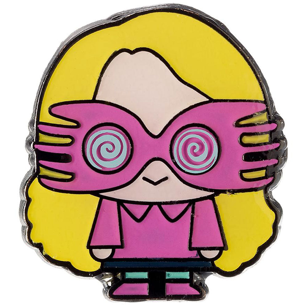 Official Harry Potter Badge Chibi Luna Lovegood