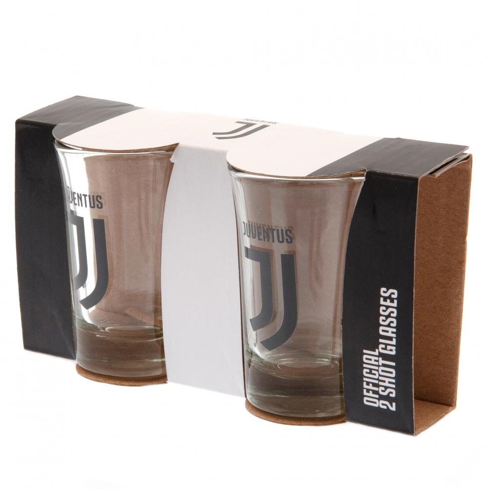 Official Juventus FC 2pk Shot Glass Set