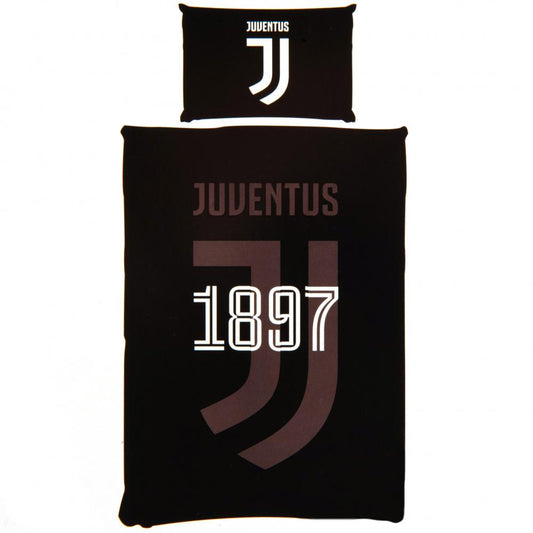 Official Juventus FC Big Crest Single Duvet Set