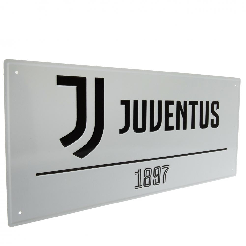 Official Juventus FC White Street Sign