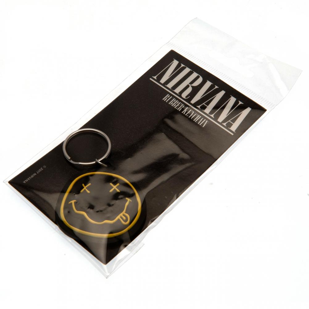 Official Nirvana PVC Keyring