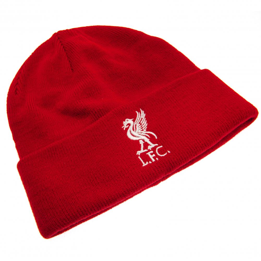 Official Liverpool FC Red Cuff Beanie