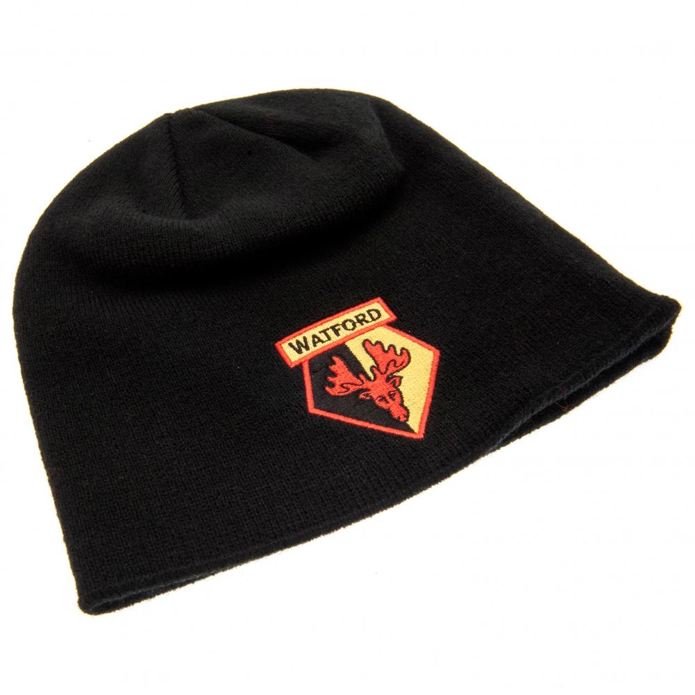 Official Watford FC Black Beanie