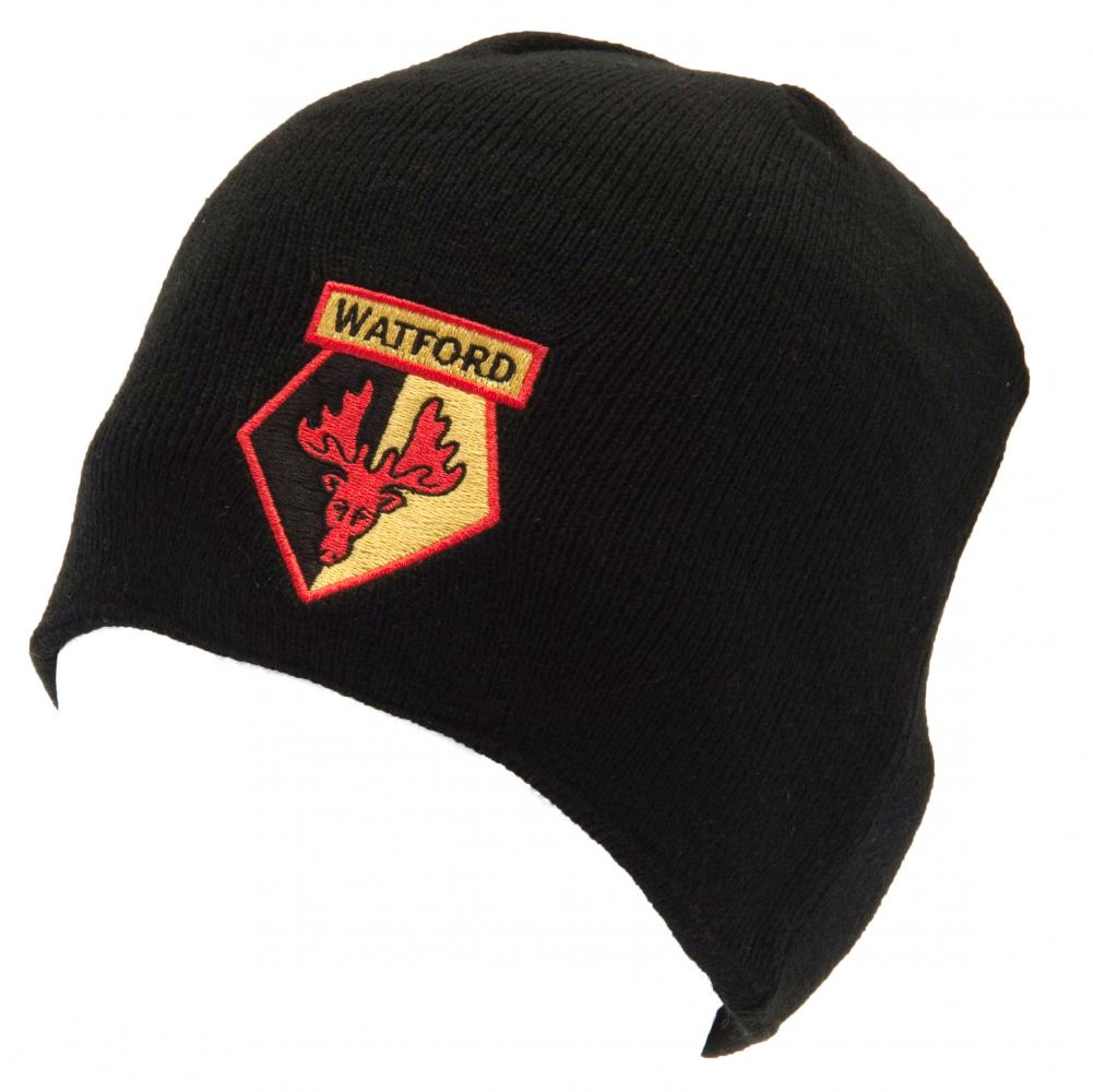 Official Watford FC Black Beanie